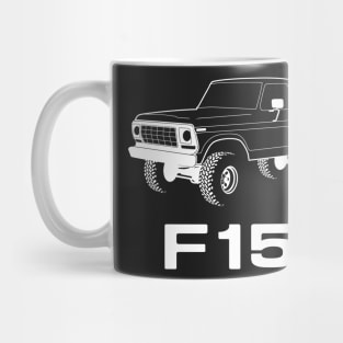 1978 F150 White Print Mug